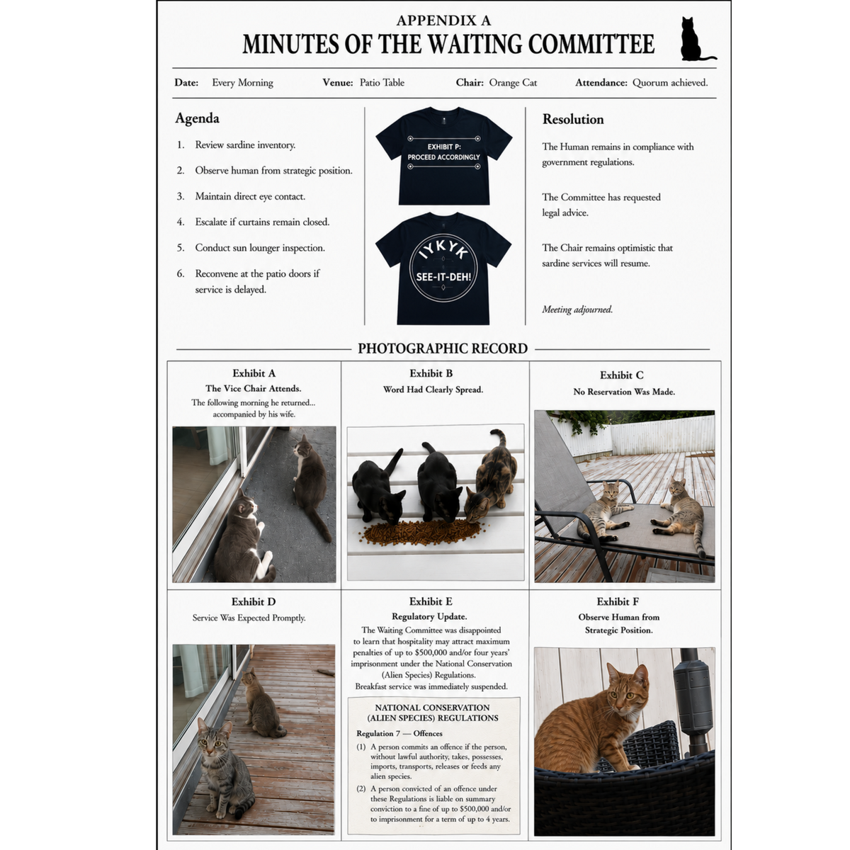 CASE NOTE 009 — The Matter of the Waiting Committee