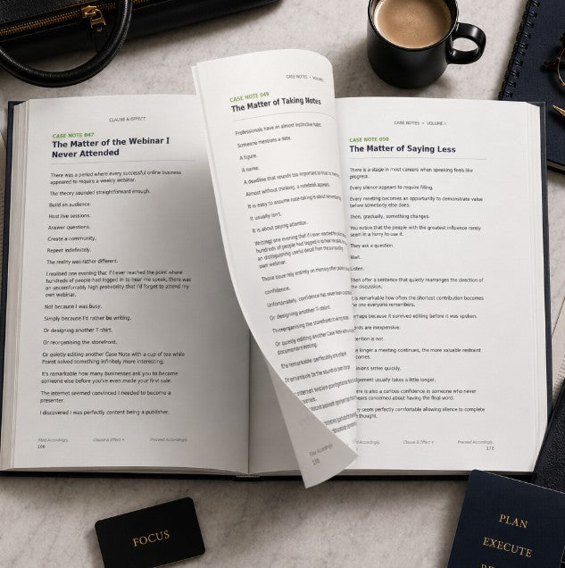 Case Notes | Volume II — Premium Digital Edition