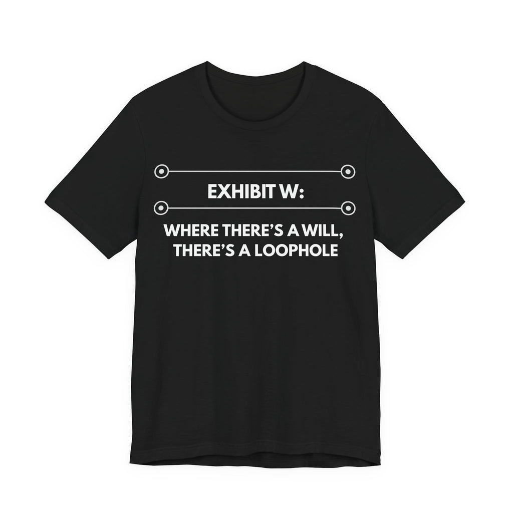 Where There's A Will There is A Loophole | Exhibit Line Series