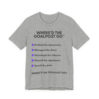Where'd the Goal Post Go™ Drafted The Documents | IYKYK
