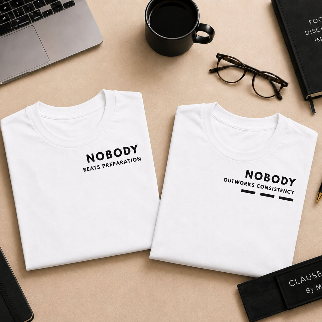 Nobody Outworks Consistency | Nobody Series