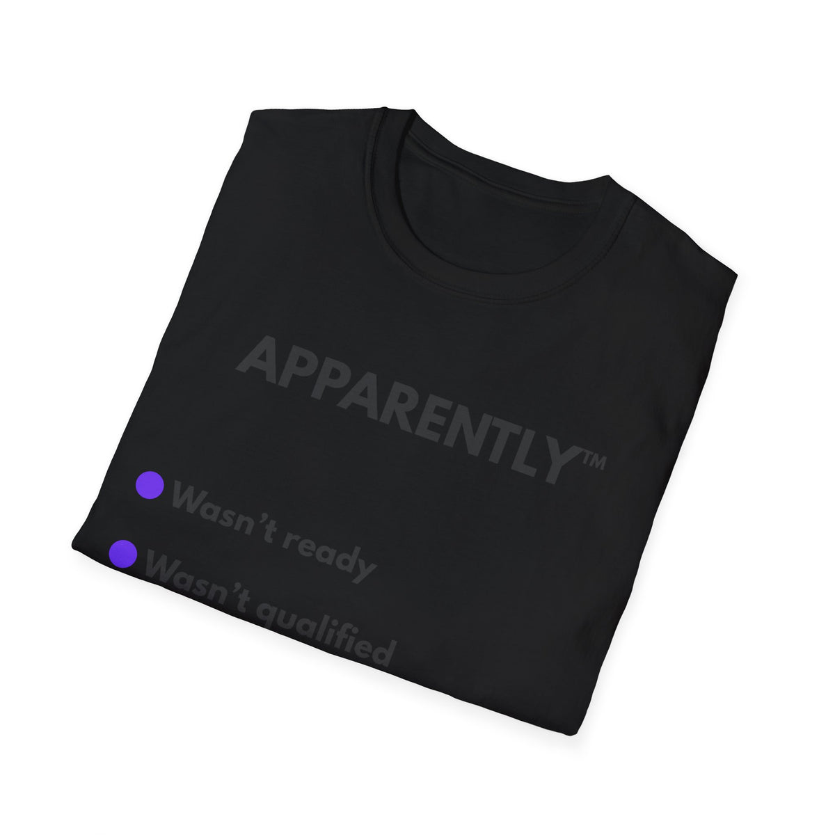 APPARENTLY.™ Wasn't Ready | Coulda. — Lightweight