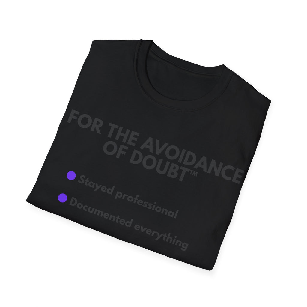 For The Avoidance of Doubt™ | IYKYK — Lightweight