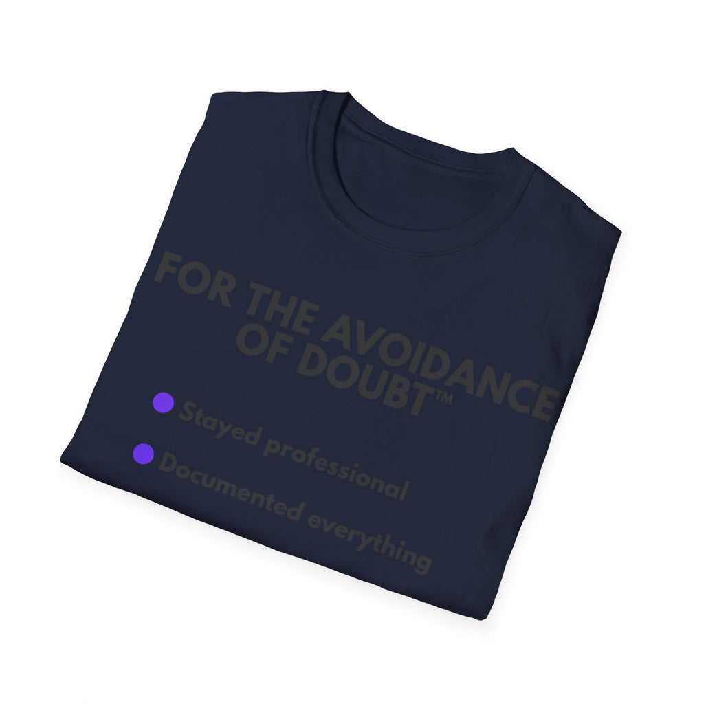 For The Avoidance of Doubt™ | IYKYK — Lightweight