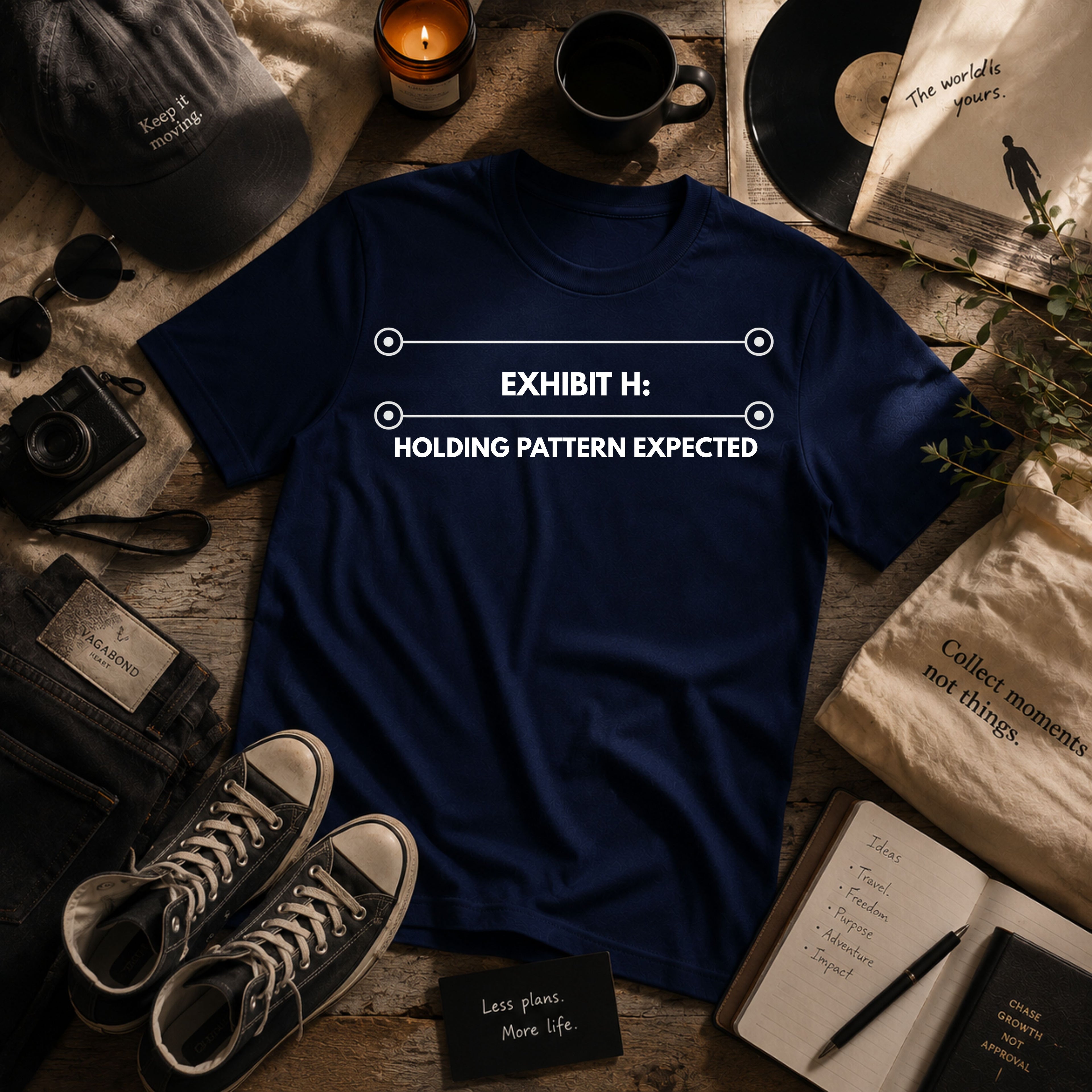 Holding Pattern Expected | Exhibit Line Series