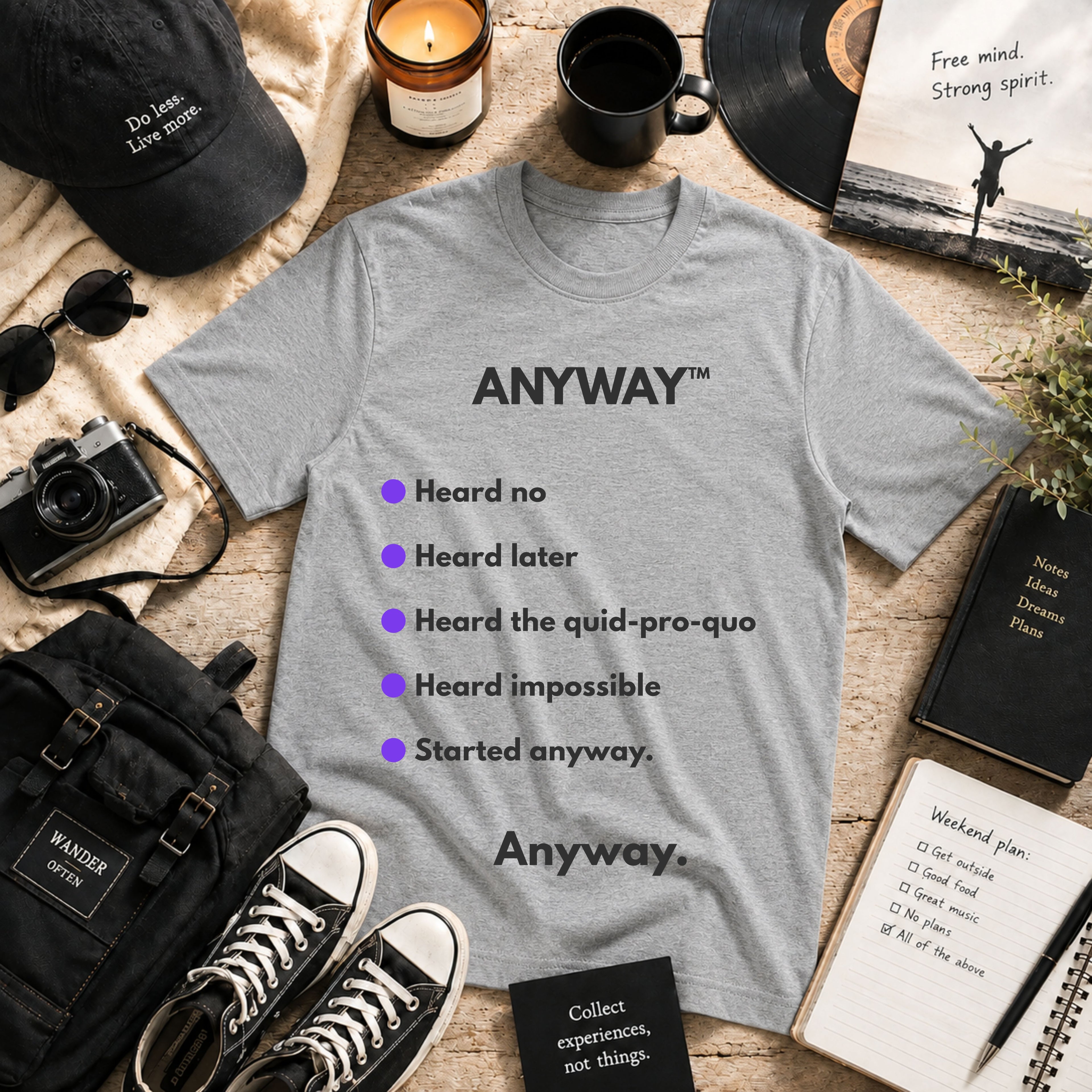 HERO | ANYWAY.™ | Woulda. Coulda. Shoulda. Collection