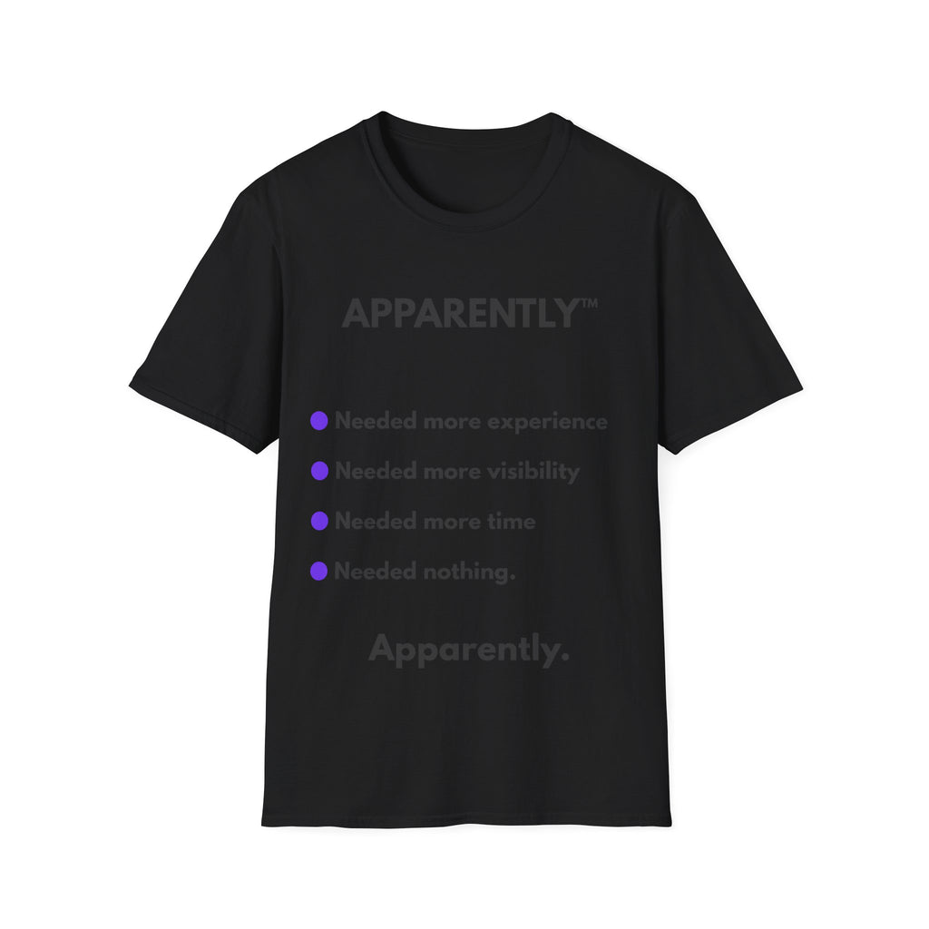 APPARENTLY.™ Needed More Experience | Coulda. — Lightweight