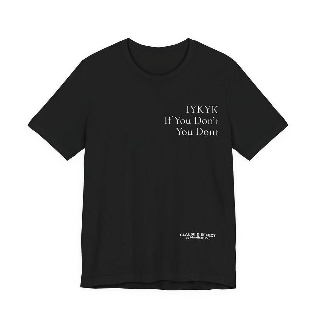 IYKYK, If You Don't, You Don't. | Signature Collection