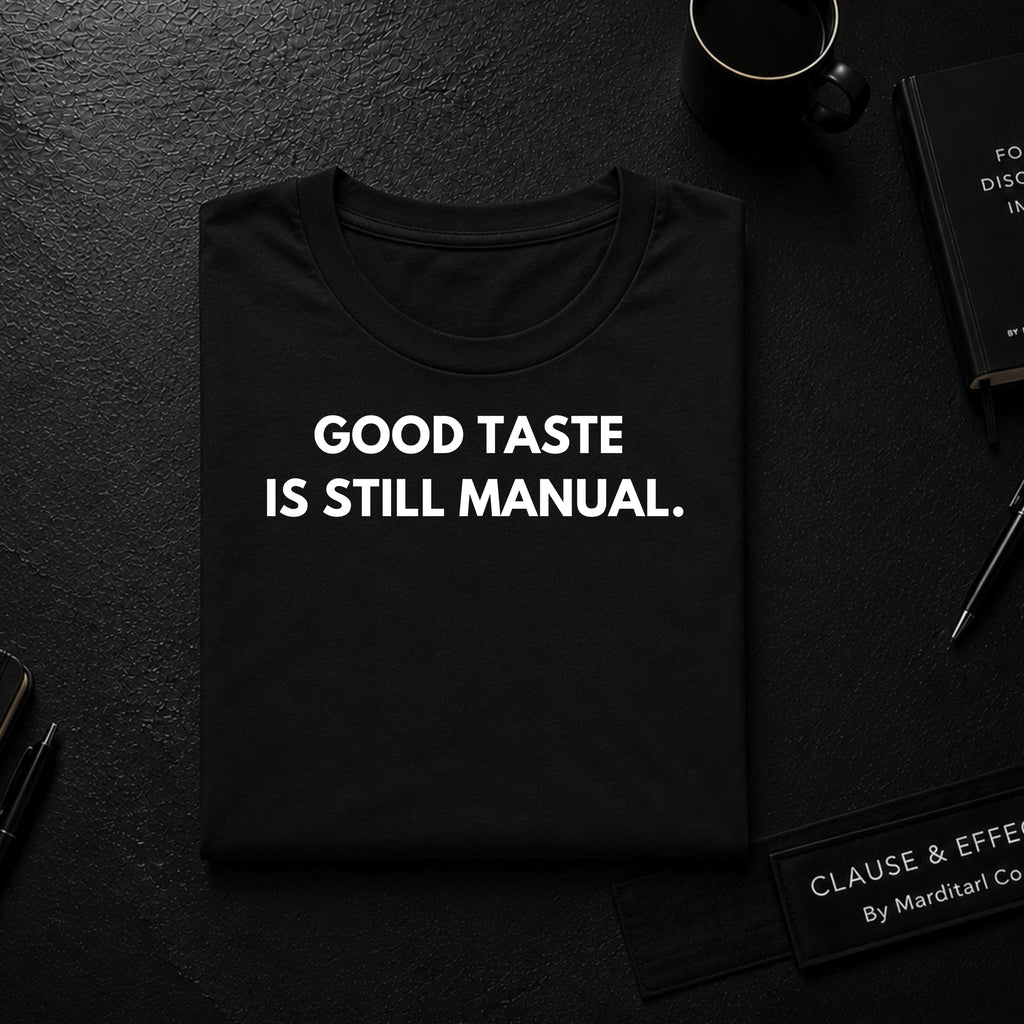 Good Taste Is Still Manual | Lead & Follow