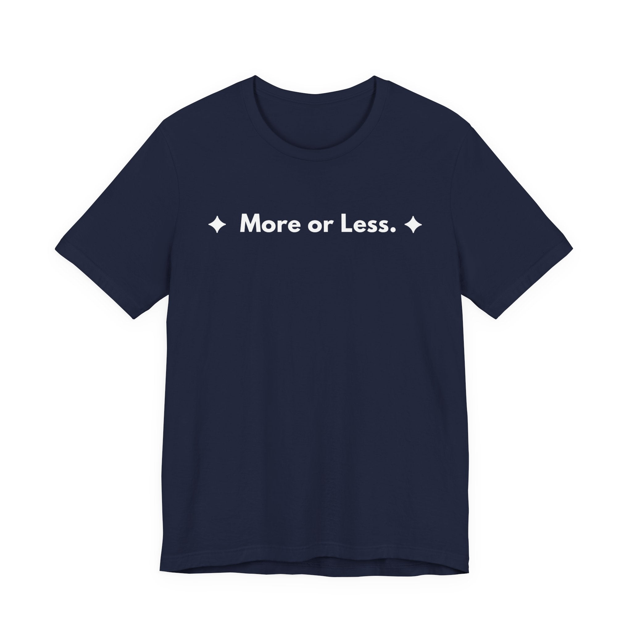 More or Less. | Off The Cuff