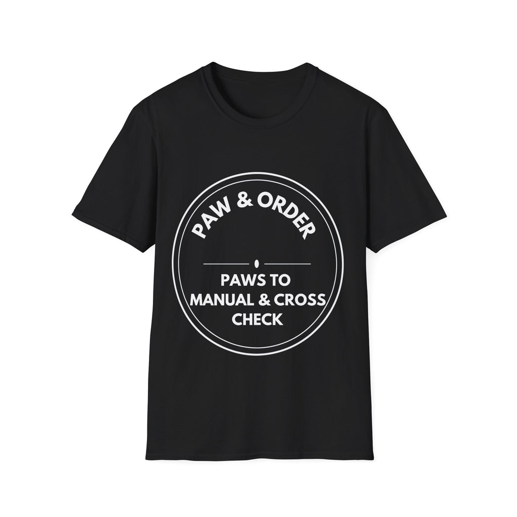 Paws To Manual & Cross Check | Paw & Order — Lightweight
