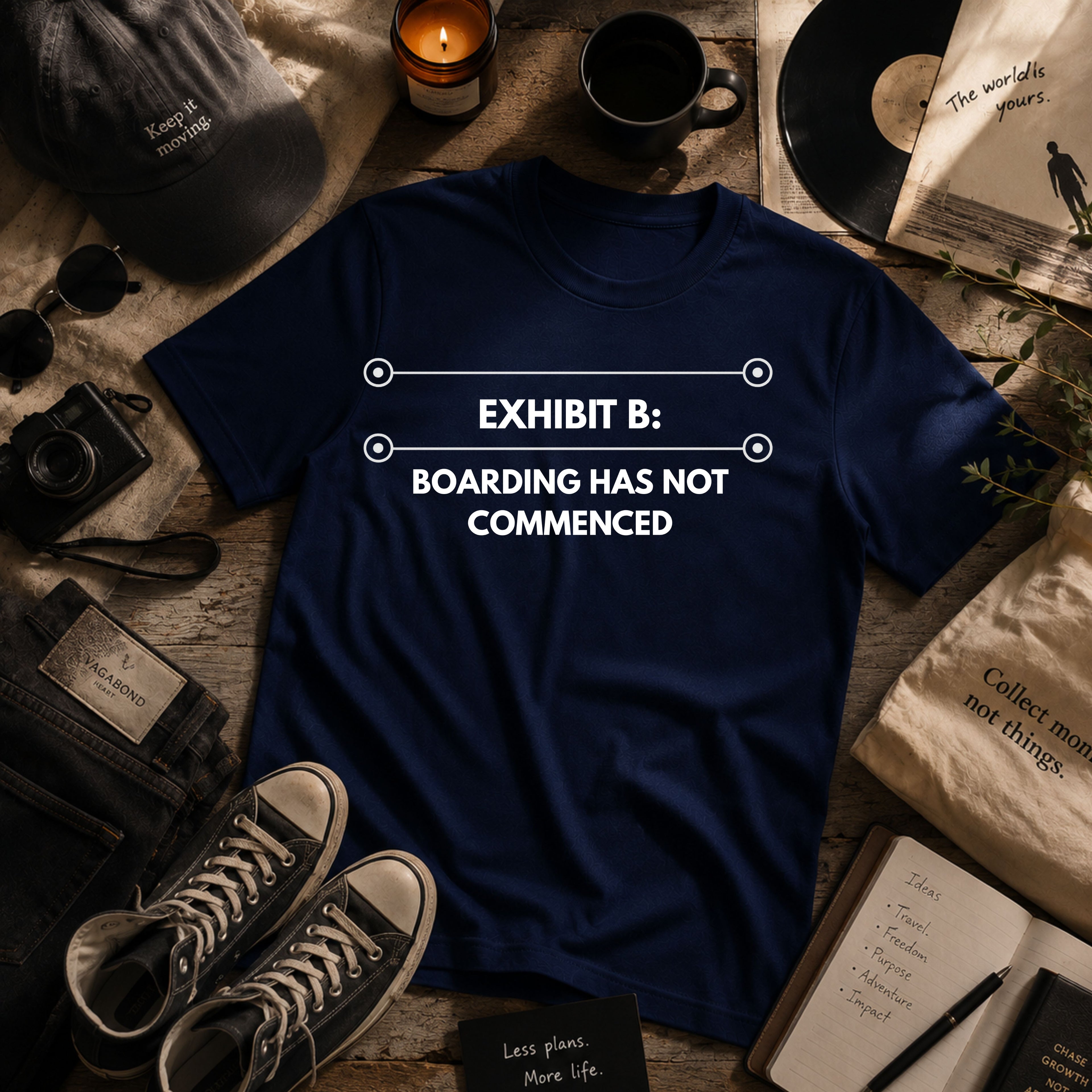Boarding Has Not Commenced | Exhibit Line Series