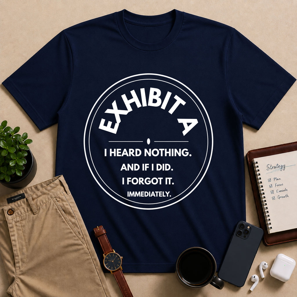 Exhibit A: I Heard Nothing. | Exhibit Series