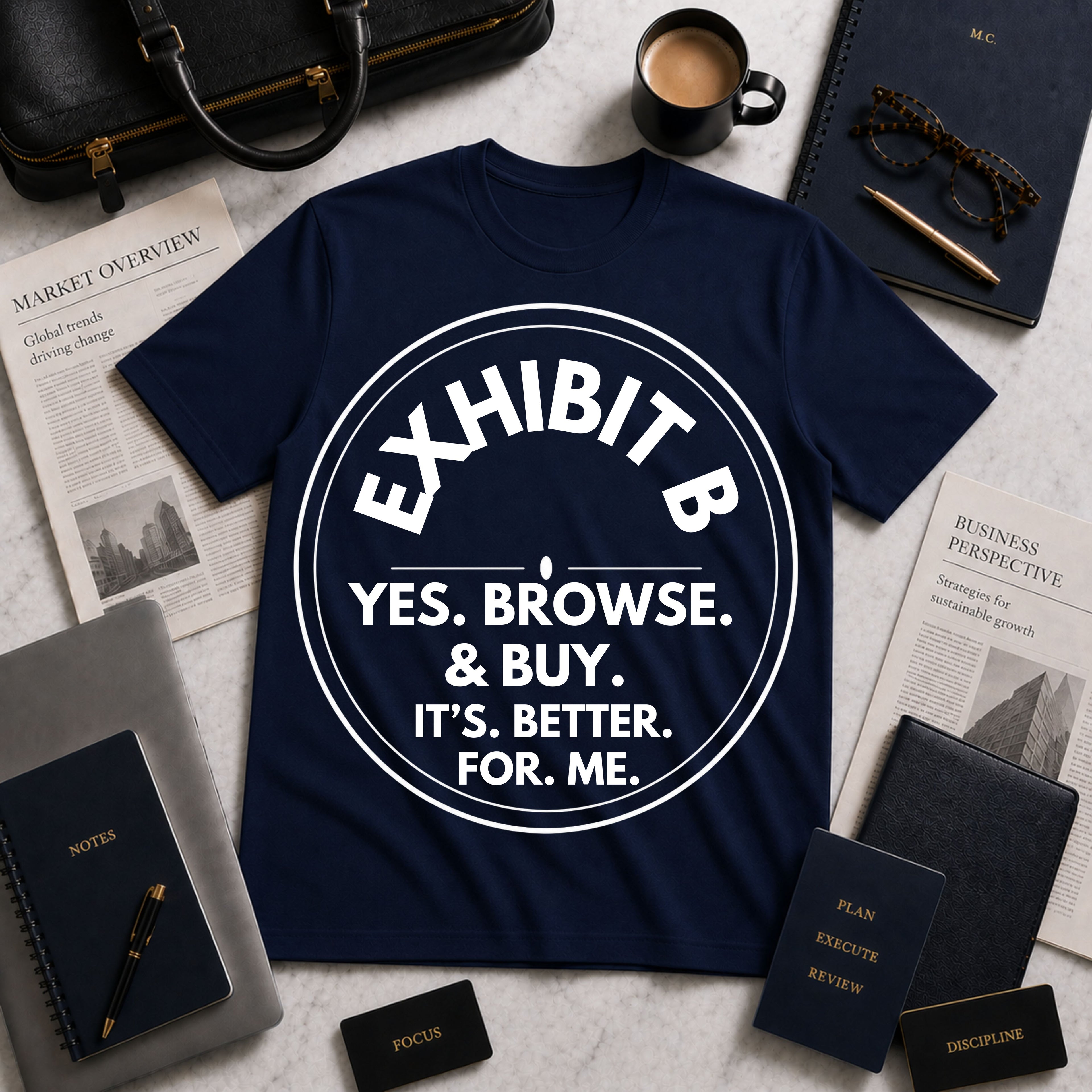 Clause & Effect™ | EXHIBIT B: YES. BROWSE. & BUY. | Exhibit Series Collection
