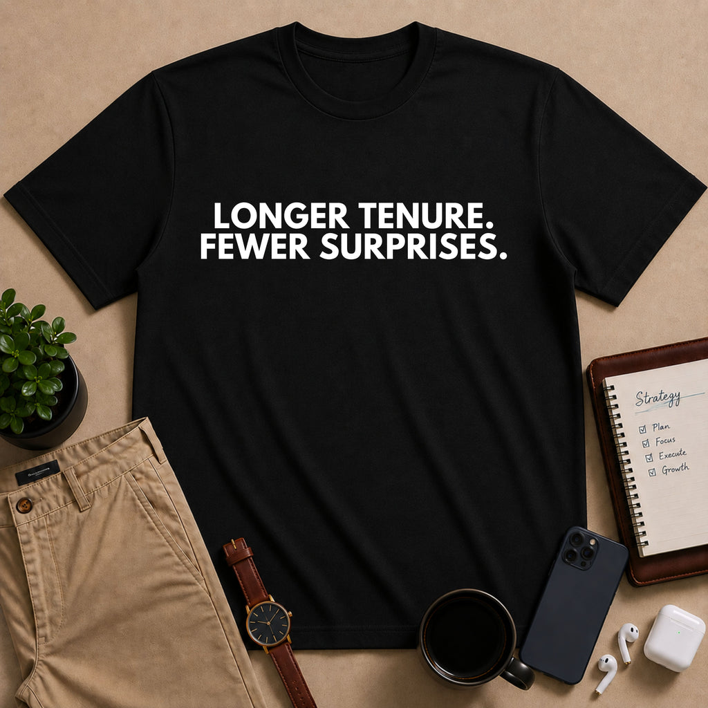 Longer Tenure. Fewer Surprises. | Dry Wit Co.