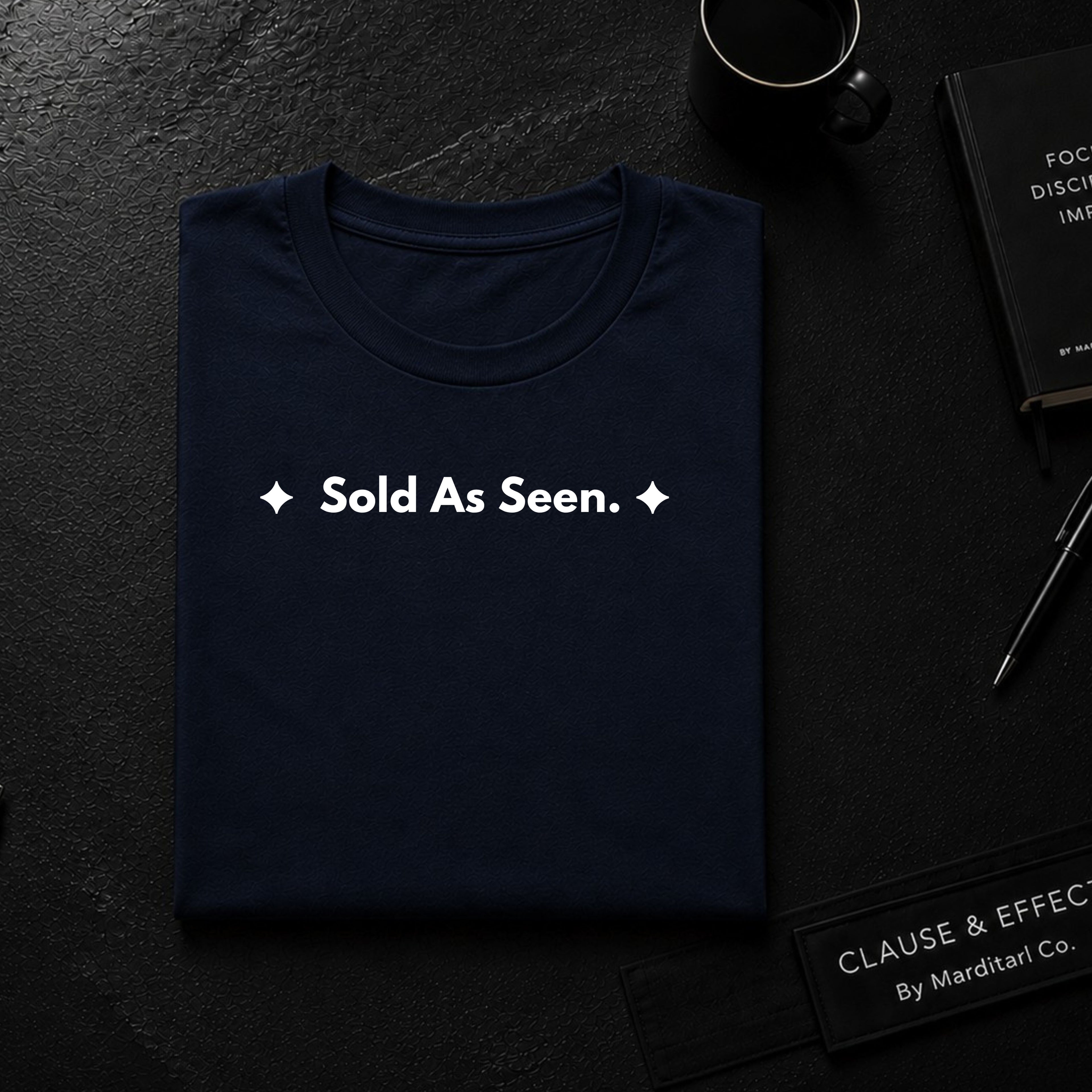 Sold As Seen. | Off The Cuff