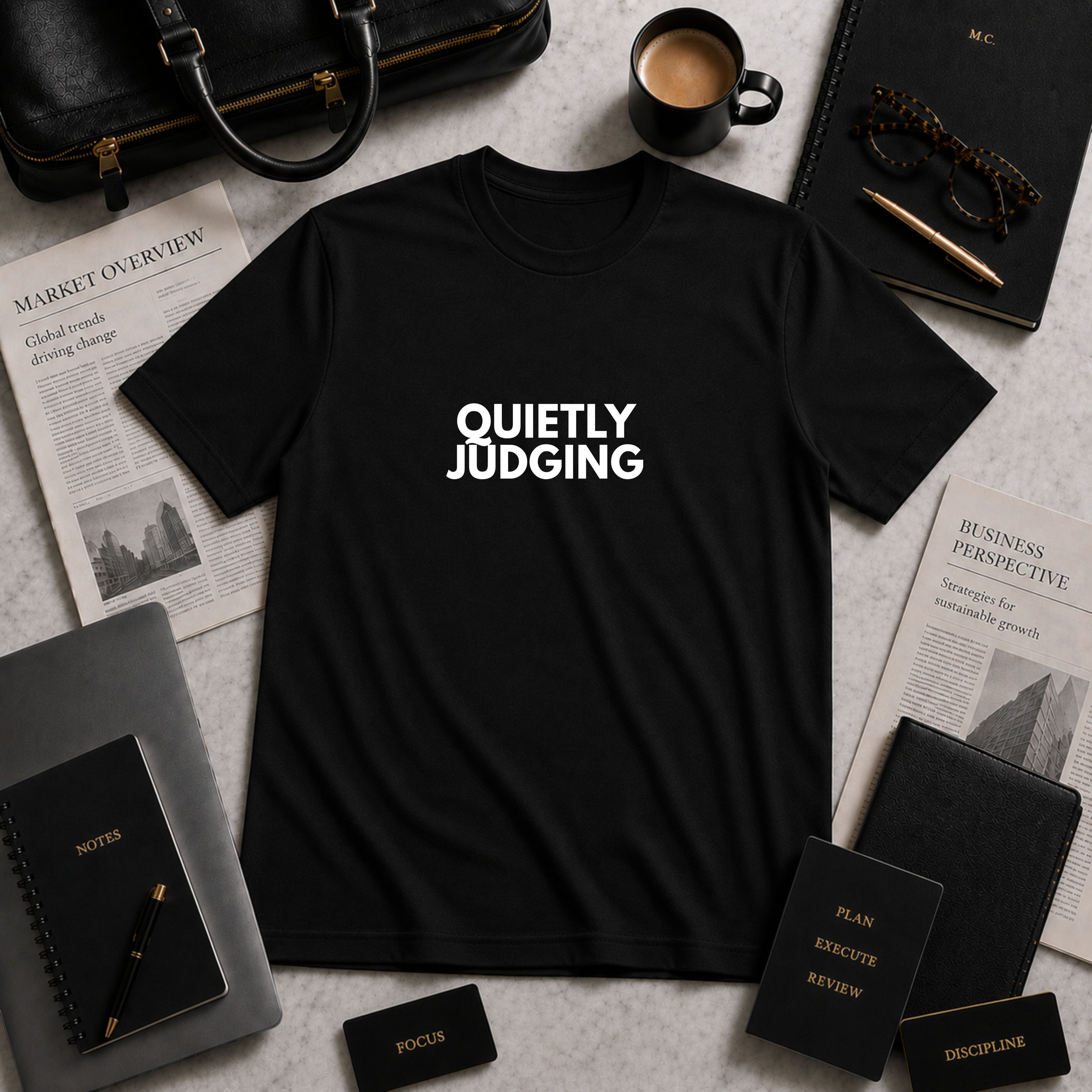 Quietly Judging | Dry Wit Co. Collection