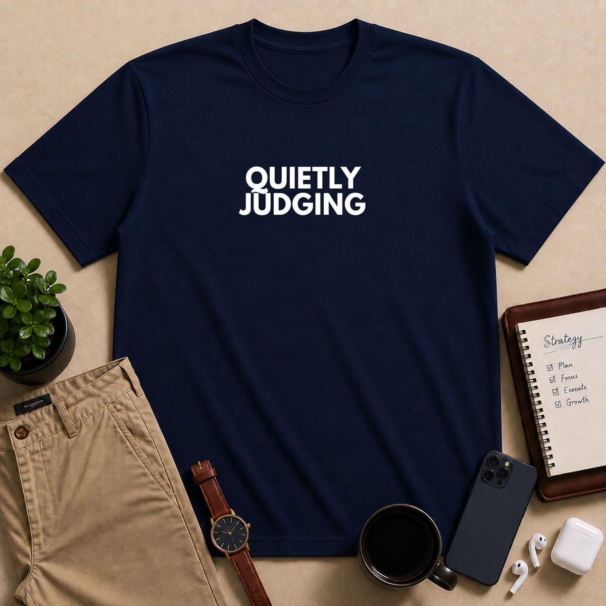 Quietly Judging | Dry Wit Co.