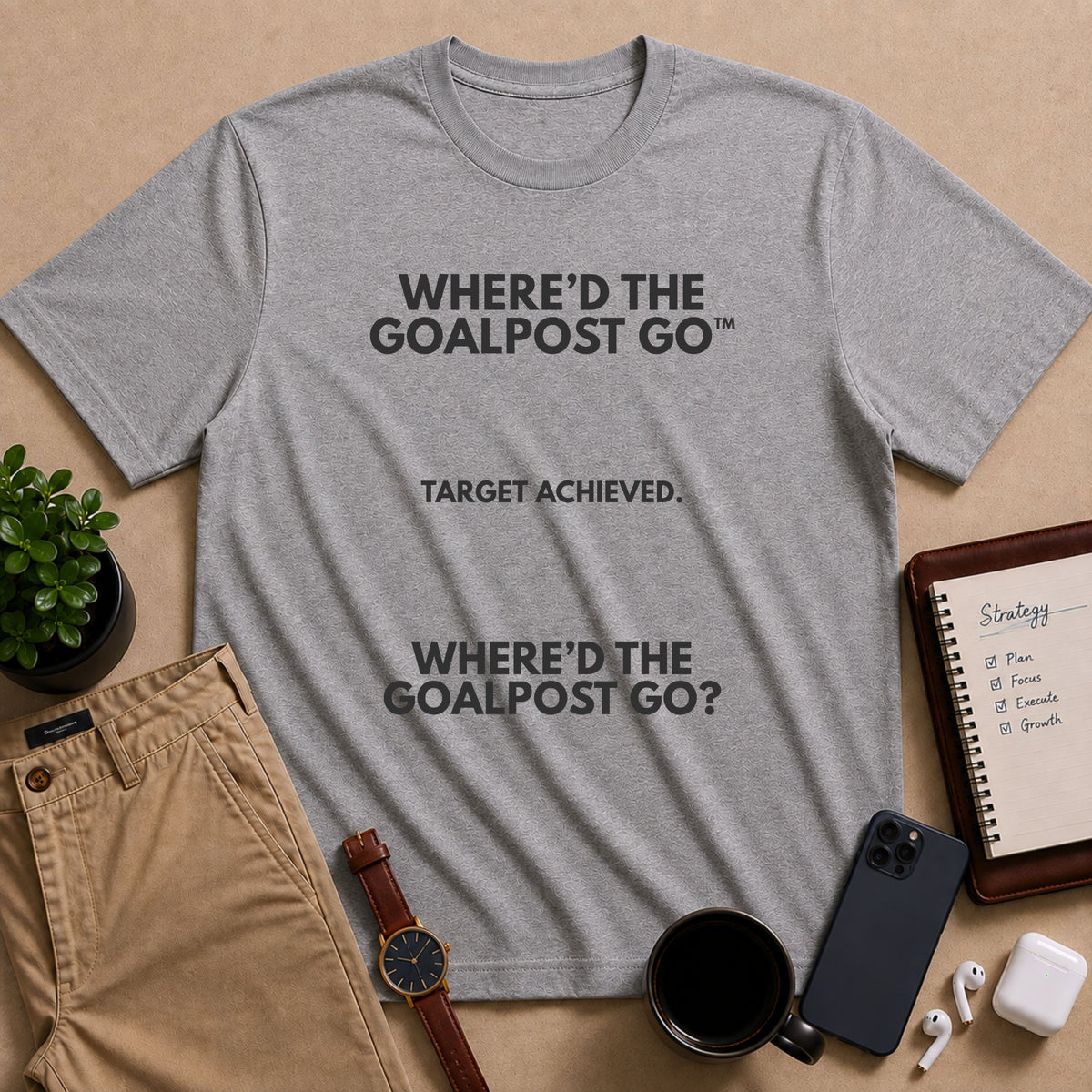 Where'd The Goal Post Go™ Target Achieved | IYKYK