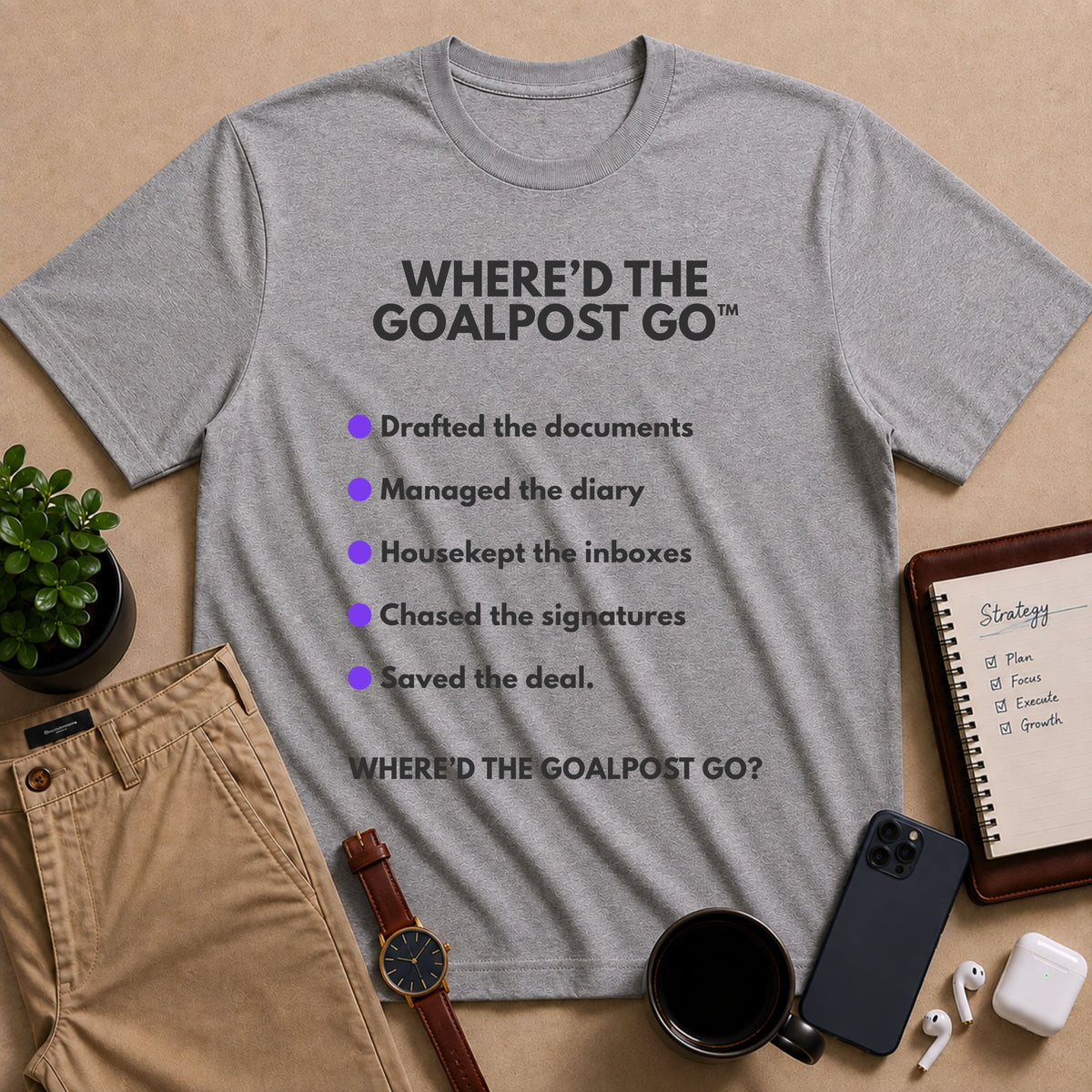 Where'd the Goal Post Go™ Managed The Diary | IYKYK