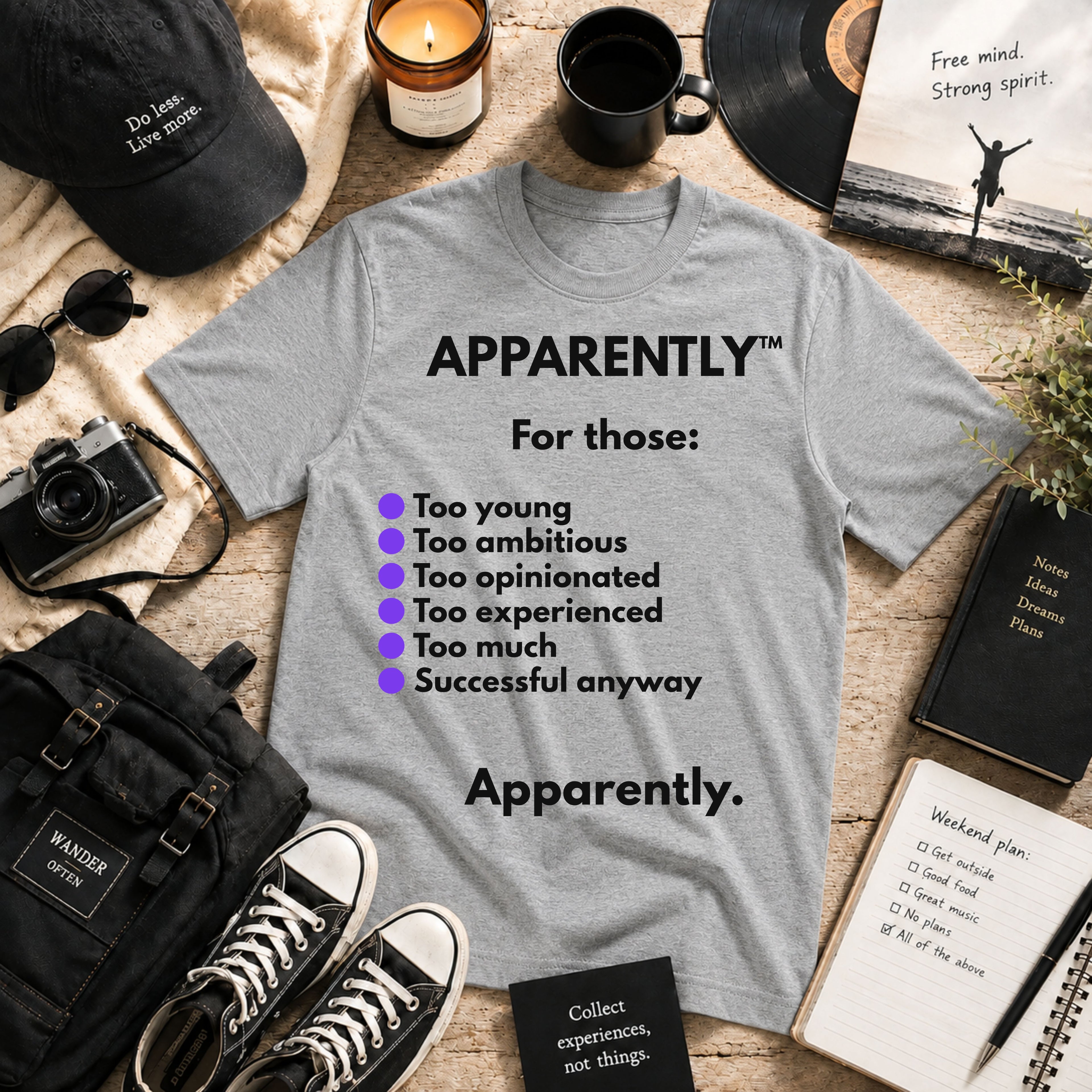 HERO | APPARENTLY.™ | Woulda. Coulda. Shoulda. Collection